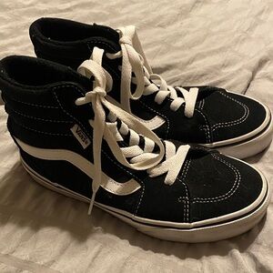 Vans Classic Black and White High-Tops